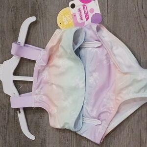 Disney Junior Minnie Mouse bathing Suit 2 pc Sz 3T